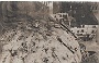 Cupola del Carmine in fiamme. Bombardamento di Padova per opera di areoplani austriaci. Grande guerra. (Oscar Mario Zatta)